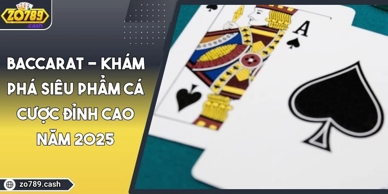 Baccarat - Khám Phá Siêu Phẩm Cá Cược Đỉnh Cao Năm 2025
