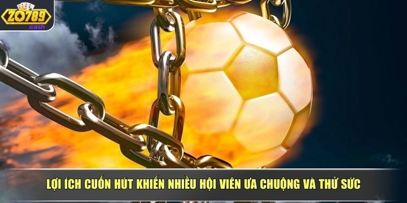 Lợi ích cuốn hút khiến nhiều hội viên ưa chuộng và thử sức