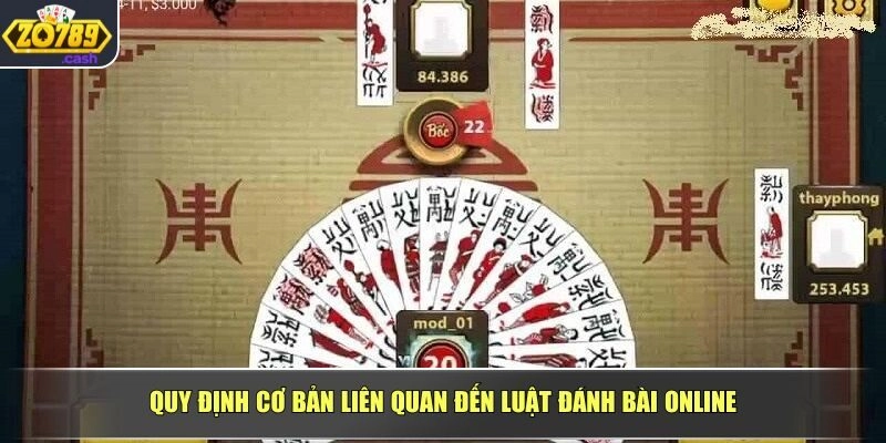 Quy định cơ bản liên quan đến luật đánh bài online