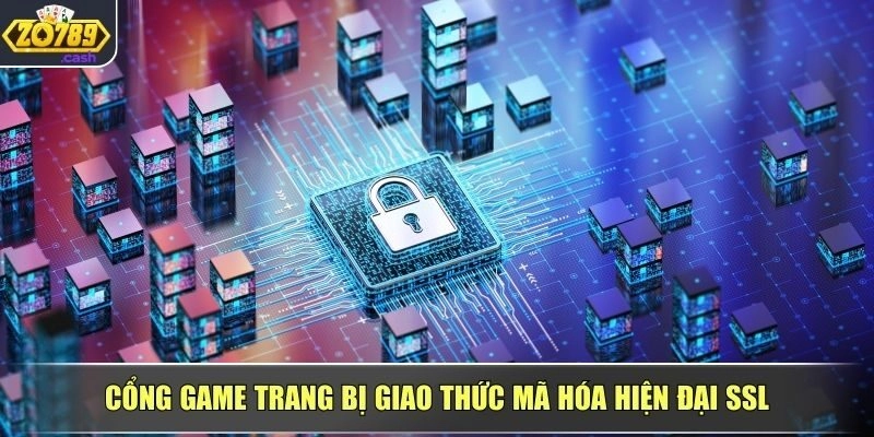 Cổng game trang bị giao thức mã hóa hiện đại SSL