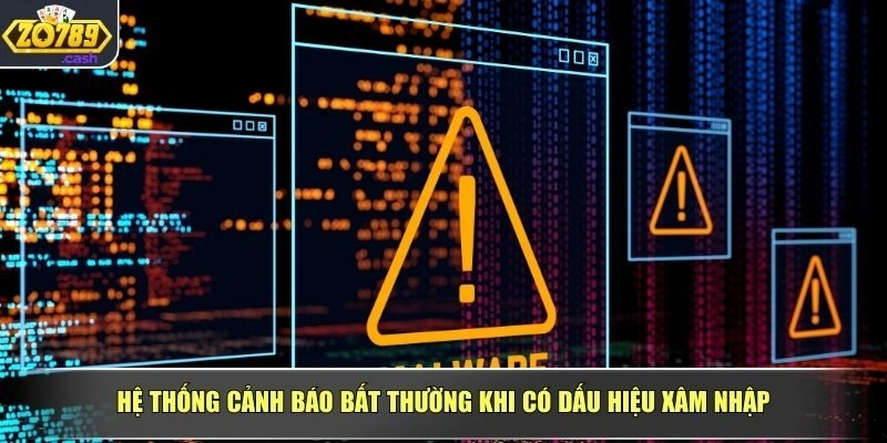 Hệ thống cảnh báo bất thường khi có dấu hiệu xâm nhập