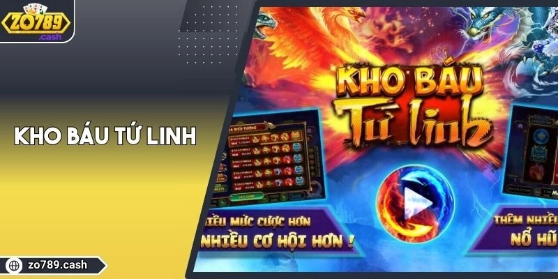 Kho Báu Tứ Linh| Game Slot Thần Thoại Hút Tiền Tỷ 2025