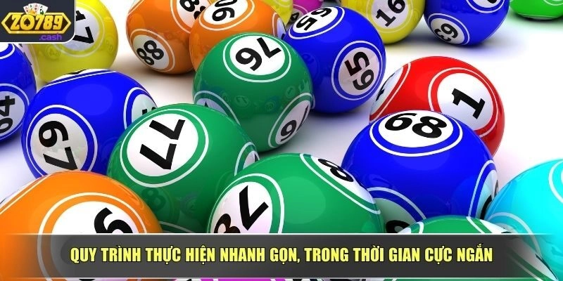 Quy trình thực hiện nhanh gọn, trong thời gian cực ngắn
